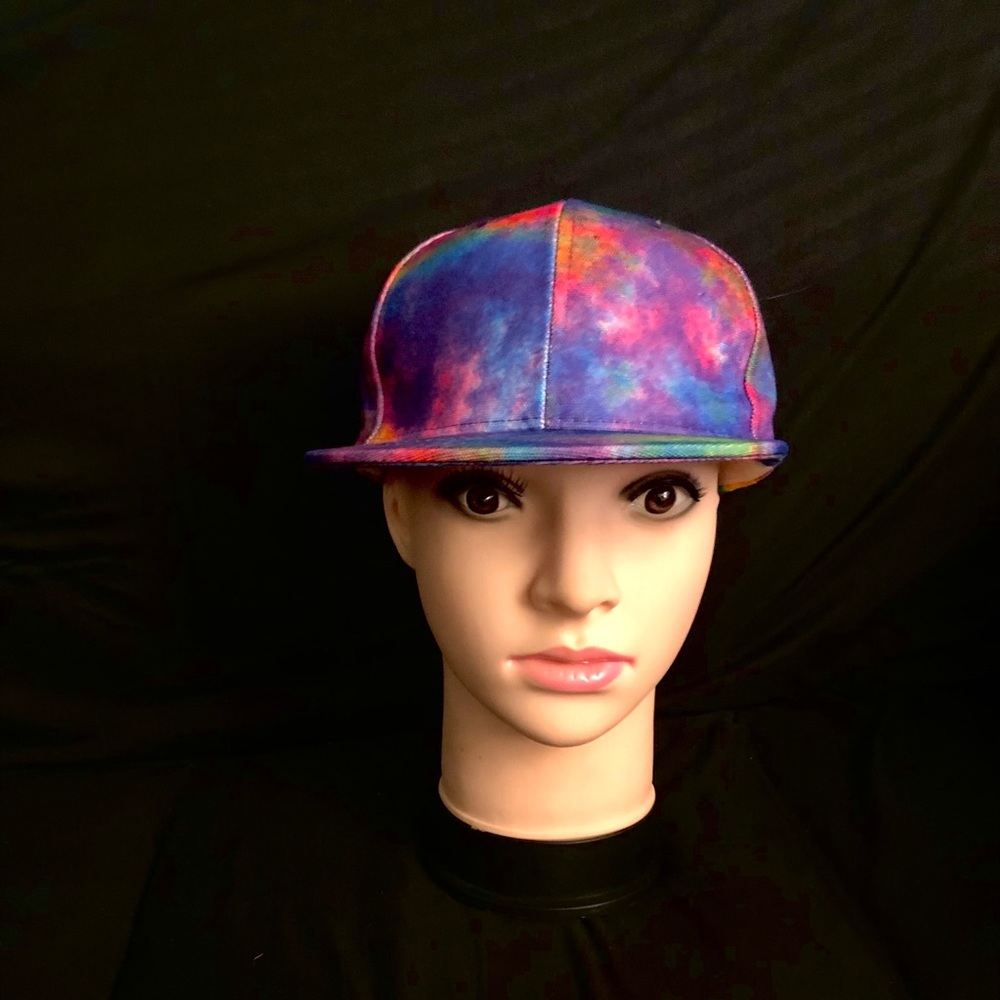 Forever 21 Tie Dye Rainbow SnapBack Hat